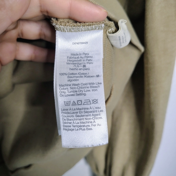 Madewell Women's Tan Balloon Sleeves Full Zip-Up Jacket Sz XL Pockets - Picture 13 of 14